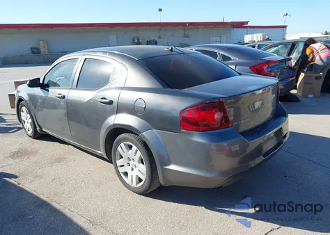 2014 Dodge Avenger Se z USA, uszkodzony, nr VIN 1C3CDZAB2EN202410